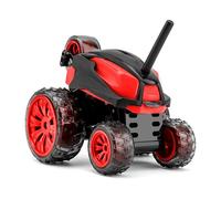 Zhjvihx Coche Acrobático RC con Luces LED, Coche de Control Remoto de 5 Ruedas de 2,4 GHz con Rotación 360 y Conducción Independiente, de Carreras RC Todo Terreno para Niños Niñas