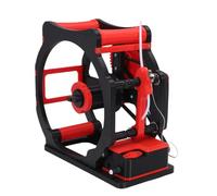 Zhjvihx Enrollador de Filamento Industrial 3D, Enrollador de Carrete Eléctrico con Sensor de Filamento y Marco Reforzado, para Hilo de Coser de Alambre de Soldadura de Nailon PLA (Enchufe de la UE