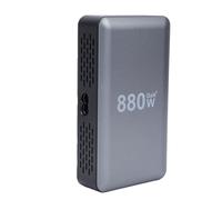 Zhjvihx Estación de Carga USB C de 880 W, Bloque de Cargador GAN III Pro de 10 Puertos con Reconocimiento Inteligente de Dispositivos, Cargador Rápido PD PPS de 140 W para Portátiles y (Enchufe de