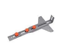 Zhjvihx Guía de Ranura de Fresado de Enrutador, Plantilla de Corte Circular de Bordes Rectos de Acero Inoxidable para Carpintería, Radio Ajustable de 67 Mm a 342 Mm