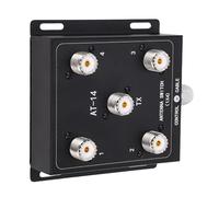 Zhjvihx Interruptor de Antena Remota Coaxial de 4 Vías, 1,8 MHz a 60 MHz 50 Ohmios 500 W Pep, con Conector SO239, para Torre de Techo y Lugares de Difícil Acceso