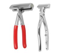 Zhjvihx Juego de 2 Alicates Grandes para Estirar Lienzos y Alicates Pequeños para Pintura Al óleo, Herramienta de Estiramiento Profesional con Resorte para Ahorrar Mano de Obra para