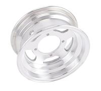 Zhjvihx Llanta de Rueda Trasera de Motocicleta 3.50-8, Diseño Hueco Liviano de Aleación de Aluminio de 8 Pulgadas con Acabado Recubierto de Alta Dureza, para Reemplazo de Mini Bicicleta