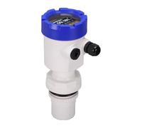 Zhjvihx Medidor de Nivel Ultrasónico, 0 a 5 M Pantalla LCD Salida de 4 a 20 MA Sensor de Nivel de Agua para Estaciones de Bombeo de Tratamiento de Aguas Residuales