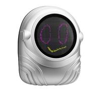 Zhjvihx Mochila LED con Pantalla Programable, Mochila para Portátil Resistente Al Agua con Forma de Espacio Rígido de 17,24 Pulgadas, Control de Aplicación, Pantalla a Todo Color de