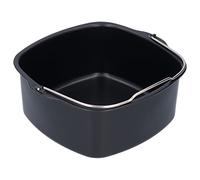 Zhjvihx Molde para Pasteles, Sartén para Pasteles de Hierro de Grado Alimenticio de 7 Pulgadas, Sartén para Resistente Al Calor sin BPA, Barril para Hornear Apto para Lavavajillas con Superficie (18