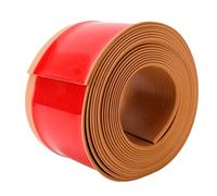 Zhjvihx Moldura de Zócalo de PVC Autoadhesiva, Moldura de Base de Pared Flexible de 10 Cm X 6 M para Paredes Curvas y Pisos Irregulares, con Ocultamiento de Huecos y Acumulación de Polvo