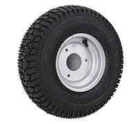 Zhjvihx Neumático de Rueda 13x5.00-6 con Llanta, Neumático Todoterreno Antideslizante sin Cámara Al Vacío para ATV Quad Go Kart Carrito de Mini Bicicleta