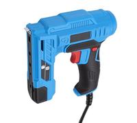 Zhjvihx Pistola Eléctrica de Clavos y Grapas, Clavadora Brad 2 en 1 con Clavos de 10-14 Mm, Grapas de 8-14 Mm, Punta Ajustable Antirrayas, para Carpintería, Reparación de Muebles de Tela (Enchufe de