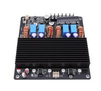 Zhjvihx Placa Amplificadora Digital BT de Doble Núcleo 600W+600W TPA3255, Placa Amplificadora de Sonido Digital 85mR MOSFET Tech Baja Potencia de Espera para de Sonido de Cine en Casa