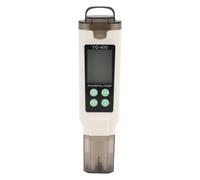 Zhjvihx Probador de Agua de Hidrógeno, Medidor de Temperatura 4 en 1 PH H2 ORP con Pantalla LCD Retroiluminada de Alta Sensibilidad y Sonda Desmontable, para Piscina, Acuario, Agu