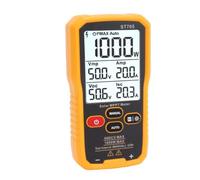 Zhjvihx Probador de Panel Solar de 1000 W, Medidor MPPT con Pantalla LCD para Módulo Fotovoltaico, Mide Voc Isc Vmp Imp Pmax, Medidor MPPT de 80 V 35 A para Voc Isc Vmp Pmax
