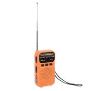 Zhjvihx Radio Portátil Am/FM, Bluetooth 5.3, Funciona con Pilas, Tiene Procesador de Señal Digital, Antena Telescópica Larga, Batería de 2000 MAh y Linterna LED. Ideal para (con Manual de Usuario)