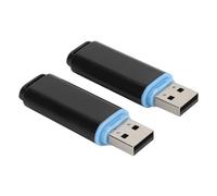 Zhjvihx Receptor Dongle USB SteamVR, Paquete de 2 Dongle VR Inalámbrico para Controladores de índice de Válvulas y Rastreadores Vive, con Firmware Preflasheado y Cable de Extensió (Black)