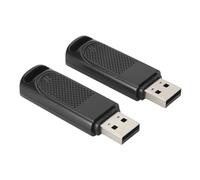 Zhjvihx Receptor Dongle USB SteamVR, Paquete de 2 Dongle VR Inalámbrico para Controladores de índice de Válvulas y Rastreadores Vive, con Firmware Preflasheado y Cable de Extensió (Negro transparente)