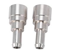 Zhjvihx Reemplazo del Conector de Refrigerante, Conector de Manguera de Calentador HVAC a Prueba de Fugas de Acero Inoxidable con Juntas Tóricas Integradas y Abrazaderas para 800 409
