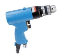 Zhjvihx Taladro Neumático Taladro Neumático de 3/8 pulg., Potencia de Mano Reversible de Alta Velocidad de 2600 RPM con Cuerpo de Aluminio, Perforación Eléctrica Neumática de Mano para