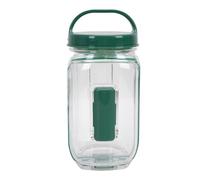 Zhjvihx Tarro para Ensalada con Apertura Lateral, Recipiente Plástico Hermético con Vaso para Aderezo, for Trabajo, Oficina, Escuela, Picnic y Viaje