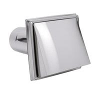 Zhjvihx Ventilación de Pared con Capucha de 6 Pulgadas, Cubierta de Ventilación para Secadora de Exteriores de Acero Inoxidable con Solapa de Gravedad y Tubo de Extensión de 8 Pulgadas,