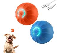 ZHKVAG Shaky Ball Toy for Dogs, Shaky Ball for Dogs, Automatic Moving Dog Toy Ball, Shaking Dog Ball,Interactive Dog Ball for/Small/Medium/Large Dogs|USB Rechargeable (Type A,2Mix)
