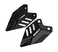 ZHky Reposapiés Protector de Soporte de ala de Pedal Delantero Protector de Placas de talón de Cilindro de Freno Compatible con Ninja650 Ninja 650 Z650 2017-2023