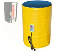 ZhlCrioxenic Calentador De Manta Tambor, Calentador De Tambor Aislado, Temperatura Ajustable De hasta 150 °C, SolucióN De Calentamiento Estable para Uso DoméStico E Industrial Grey-200L