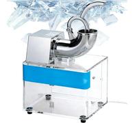 ZhlCrioxenic Picadores De Hielo EléCtricos, MáQuina EléCtrica For Hacer Conos De Nieve Esponjosos, Picadora Trituradora De Hielo Profesional 200 Kg/H, para Bares, Restaurantes B
