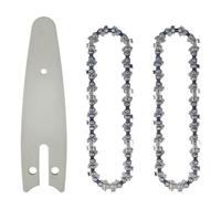 ZHLWei Paquete de 12 cadenas de 4/6 ", miniaccesorios de motosierra doméstica de 4/6" (guía/cadena), cadenas de repuesto for sierras de poda inalámbricas, herramientas de corte