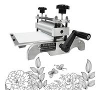 ZHNANDAMAI Máquina de Grabado Manual con Área de Impresión de 31 x 17 cm, Prensa de Grabado Profesional, Altura de Rodillo Ajustable para exhibiciones Decorativas y Placas de Libros