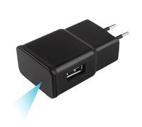 ZHODADA Mini Camara Espia 1080P USB Cargador Cámara Espía Oculta WiFi Interior Oculta WiFi Spy Camaras Camufladas de Vigilancia con Detección De Movimiento con App