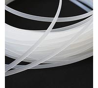 ZHONGJIUYUAN Rollo de 219 yardas de 8 mm de ancho, transparente y descubierto de plástico, grosor: 2 mm