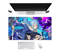 Zhongkaihua Alfombrilla de ratón de goma antideslizante con texto en inglés "That Time I Got Reincarnated as a Slime" (400 x 900 mm)