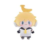 Zhongkaihua Anime Miku Plush Kagamine Rin Len Figura Cojín Relleno Suave Sofá Dormitorio Decoración del Hogar Regalos 15 cm