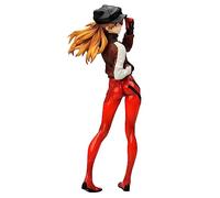 Zhongkaihua Asuka Langley Soryu - Figura de oreja de gato de 21 cm, ropa deportiva, figura de acción, anime, periferia, PVC, modelo estatua, decoración para el hogar, colección de recuerdos, regalo
