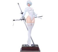 Zhongkaihua Automata 2B - Figura de acción con cabeza intercambiable, PVC, modelo Yorha n.º 2, figura tipo B, 28 cm