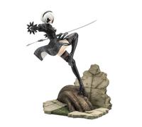 Zhongkaihua Automata 2B - Figura de acción de batalla YoRHa No. 2, figura de PVC tipo B con modelo base Yorha 2B, figuras de anime coleccionables para los fanáticos del juego (negro, 24 cm)
