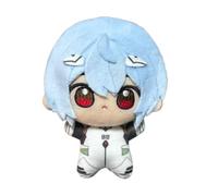 Zhongkaihua Ayanami Rei - Colgante de peluche con figura de anime suave de 10 cm, bonitos colgantes para regalo, decoración de colección