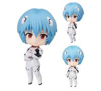 Zhongkaihua Ayanami Rei - Figura de anime con articulaciones móviles, figura de acción modelo de 10 cm, estatua Q, personajes de manga, adornos de colección