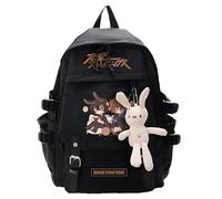 Zhongkaihua Bungo Stray Dogs - Mochila escolar de anime Dazai Osamu/Nakahara Chuuya, para cosplay, mochila escolar de dibujos animados para estudiantes para adolescentes, niños y niñas, Tipo 4.,