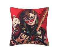 Zhongkaihua Dan Da Dan Dan Dan Merch - Funda de almohada cuadrada con impresión 3D de 45 x 45 cm, para dormitorio, sofá, oficina (no incluye almohada)