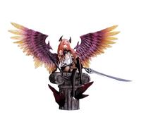 Zhongkaihua Dark Angel Olivia - Figura de acción de 1/8 de 27 cm, posición sentada, ilustración de anime, figura de niña, modelo de PVC, adornos de escritorio