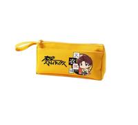 Zhongkaihua Dazai Osamu and Nakahara Chuuya - Estuche para lápices de lona con cremallera, diseño de anime, para estudiantes, suministros escolares, papelería, organizador, Tipo 15, 4.7*9.5*21cm