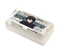 Zhongkaihua Dazai Osamu - Estuche para lápices de anime Nakahara Chuuya, organizador de papelería de moda, regalo de vuelta a la escuela para estudiantes, niños y niñas, Tipo 12, 22cm × 11cm × 10cm