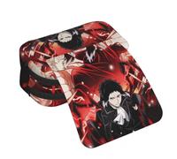 Zhongkaihua Dazai Osamu Nakahara Chuuya - Estuche de papelería de moda para niñas y niños, regalo escolar, impresión 3D, gran capacidad, bolsa para bolígrafos de vuelta a la escuela, tipo 2, 21 x 10 x