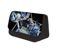 Zhongkaihua Dio Brando Joseph Joestar Kakyoin Noriaki - Estuche de lona para niñas y niños, regalo escolar, gran capacidad para el regreso a clases, tipo 3, 22 x 7.5 x 13 cm, Estuche para lápices