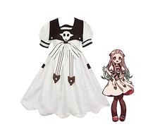 Zhongkaihua Disfraz de anime Nene Yashiro para niñas, disfraz de uniforme de traje de baño Hanako-kun anime de Halloween Lolita vestido gótico, juego completo de disfraz de Halloween para mujer