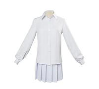 Zhongkaihua Disfraz de cosplay de The Promised Neverland, uniforme de Emma, vestido de cosplay normando, disfraz de cosplay, peluca de Halloween, disfraz de carnaval para hombres y mujeres