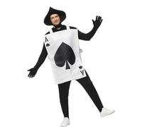 Zhongkaihua Disfraz de Reina y Guardia de Póquer de Juego de Rol, As de Espadas y As de Corazones, Cosplay Disfraz de Juego Familiar Fiesta Disfraz/Divertido Regalo de Disfraz de Halloween