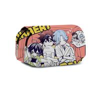 Zhongkaihua Estuche de anime de gran capacidad, Sakurayashiki Kaoru/Kyan Reki/Chinen Miya, bolsa para lápices, artículos de papelería para estudiantes, suministros de vuelta a la escuela para niñas y