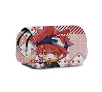 Zhongkaihua Estuche de anime de gran capacidad, Sakurayashiki Kaoru/Kyan Reki/Chinen Miya, bolsa para lápices, artículos de papelería para estudiantes, suministros de vuelta a la escuela para niñas y